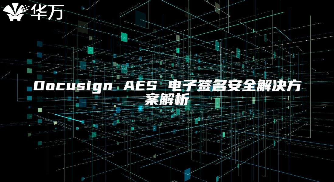 Docusign AES 電子簽名安全解決方案解析