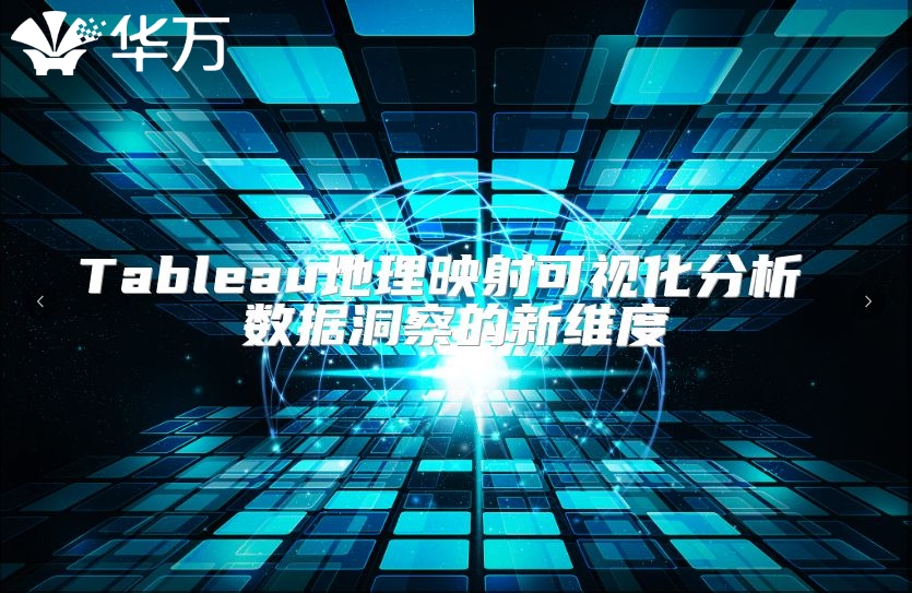 Tableau地理映射可視化分析 數據洞察的新維度