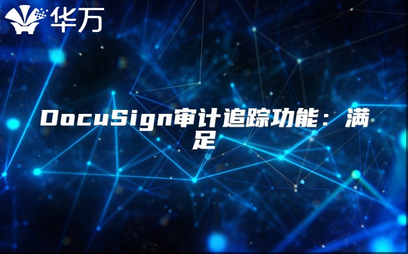 DocuSign審計追蹤功能：滿足