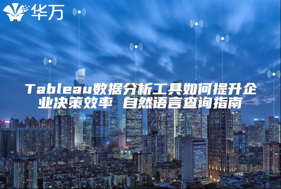 Tableau數(shù)據(jù)分析工具如何提升企業(yè)決策效率 自然語言查詢指南