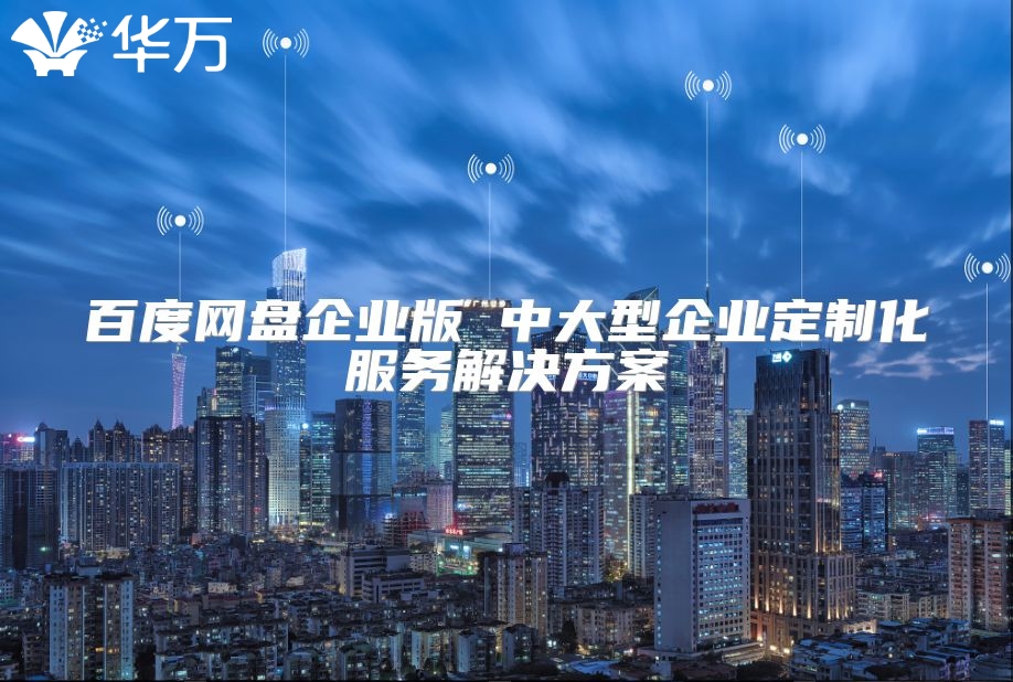 百度網(wǎng)盤企業(yè)版 中大型企業(yè)定制化服務(wù)解決方案