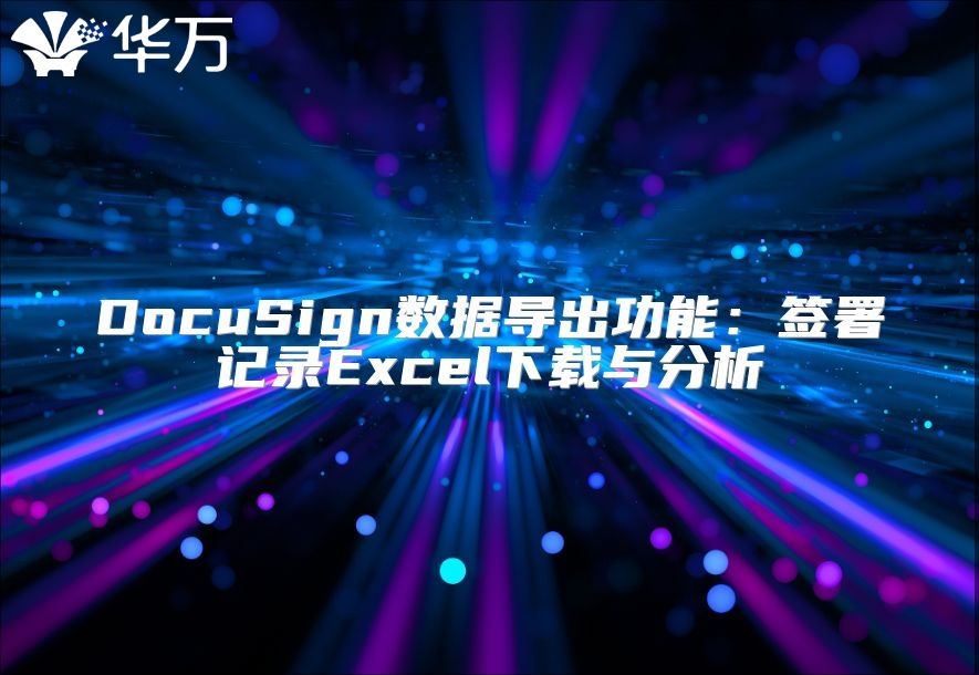 DocuSign數(shù)據(jù)導(dǎo)出功能：簽署記錄Excel下載與分析