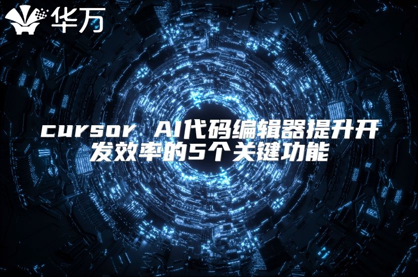 cursor AI代碼編輯器提升開發效率的5個關鍵功能