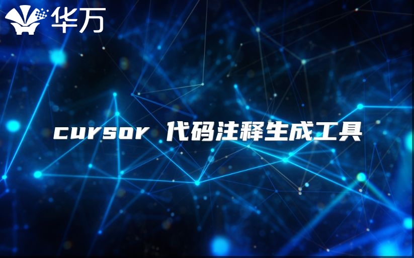 cursor 代碼注釋生成工具