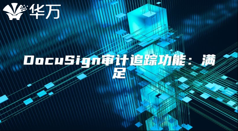DocuSign審計追蹤功能：滿足