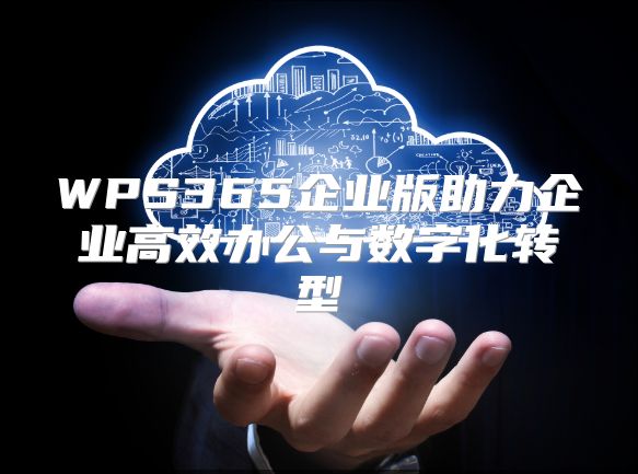 WPS365企業版助力企業高效辦公與數字化轉型