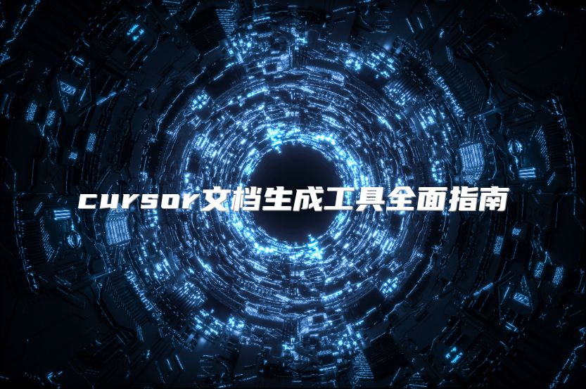 cursor文檔生成工具全面指南