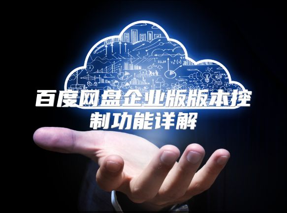 百度網(wǎng)盤企業(yè)版版本控制功能詳解