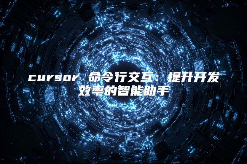 cursor 命令行交互：提升開發(fā)效率的智能助手
